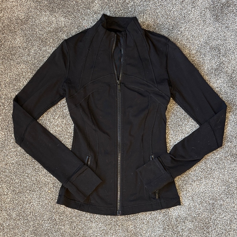 Lululemon Athletica Black Align Zip-Up Jacket